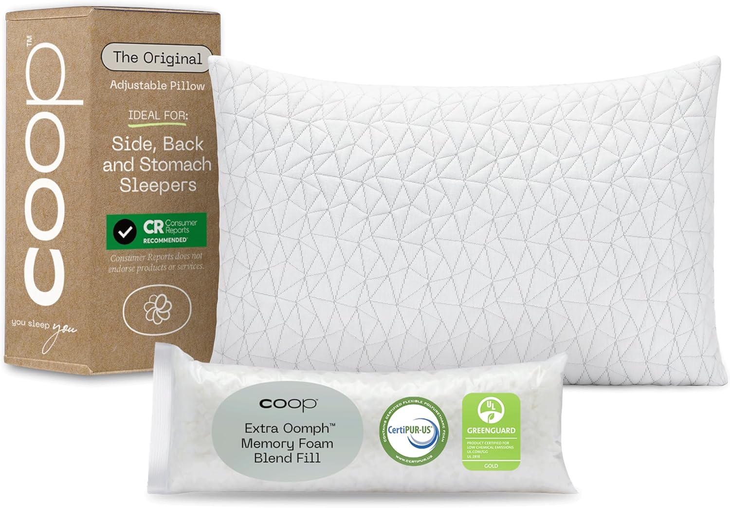best memory foam pillows