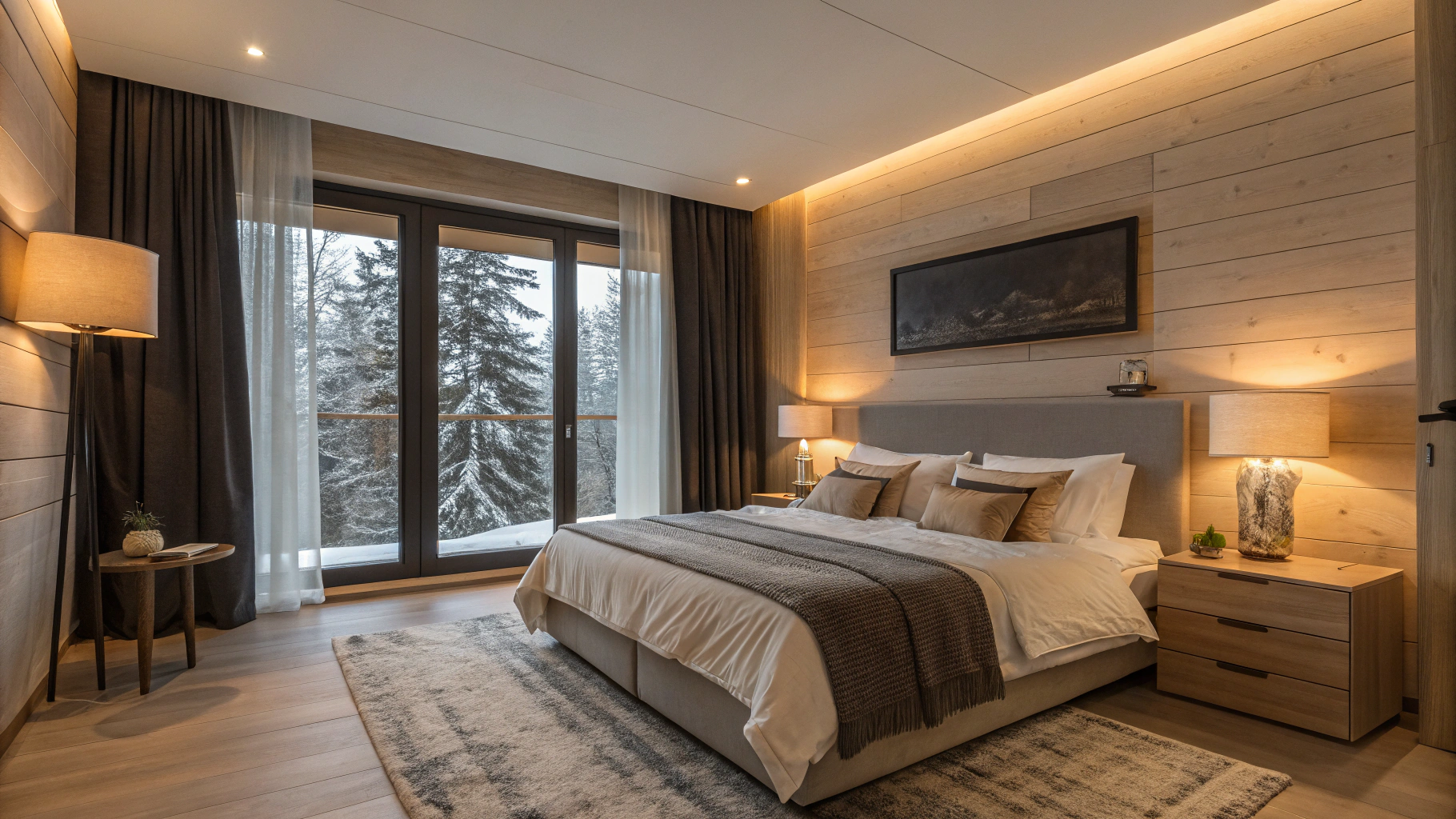 Sleep-friendly bedroom